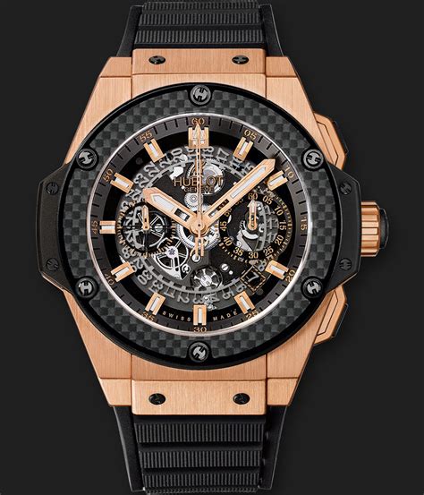 hublot king power unico titanium replica|hublot king gold 42mm.